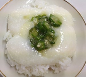 とろろご飯