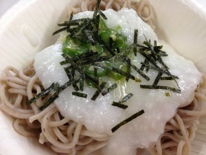 とろろそば
