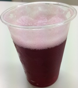 ブルーベリー炭酸