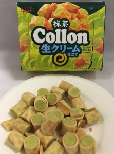 カタチもパステルカラーの抹茶クリームもかわいい!