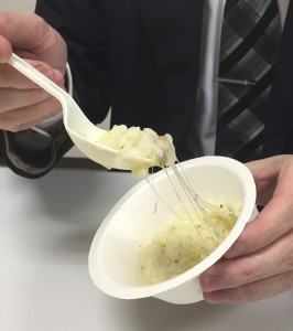 チーズがのびます!