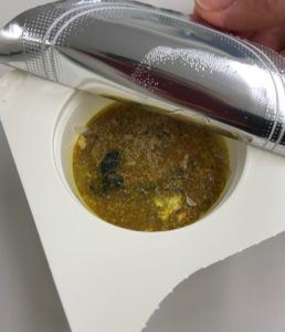 開けてみたところ:カレー