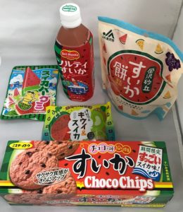 すいか味揃えてみました!