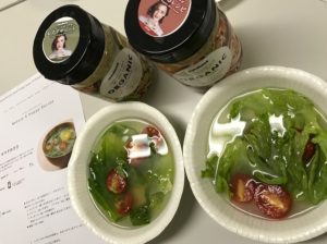 簡易版で、レタスとトマトで作ってみました!
