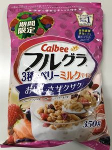 言わずと知れた、シリアルブランドNO.1。試食品は350gです。