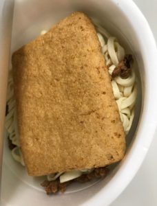 蓋をあけると、目の前まで迫るおあげ！