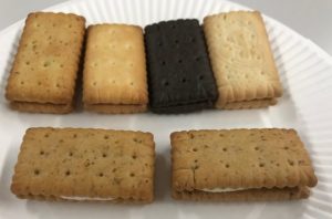 6種類を並べてみました。どれが何味か、わかりますか?